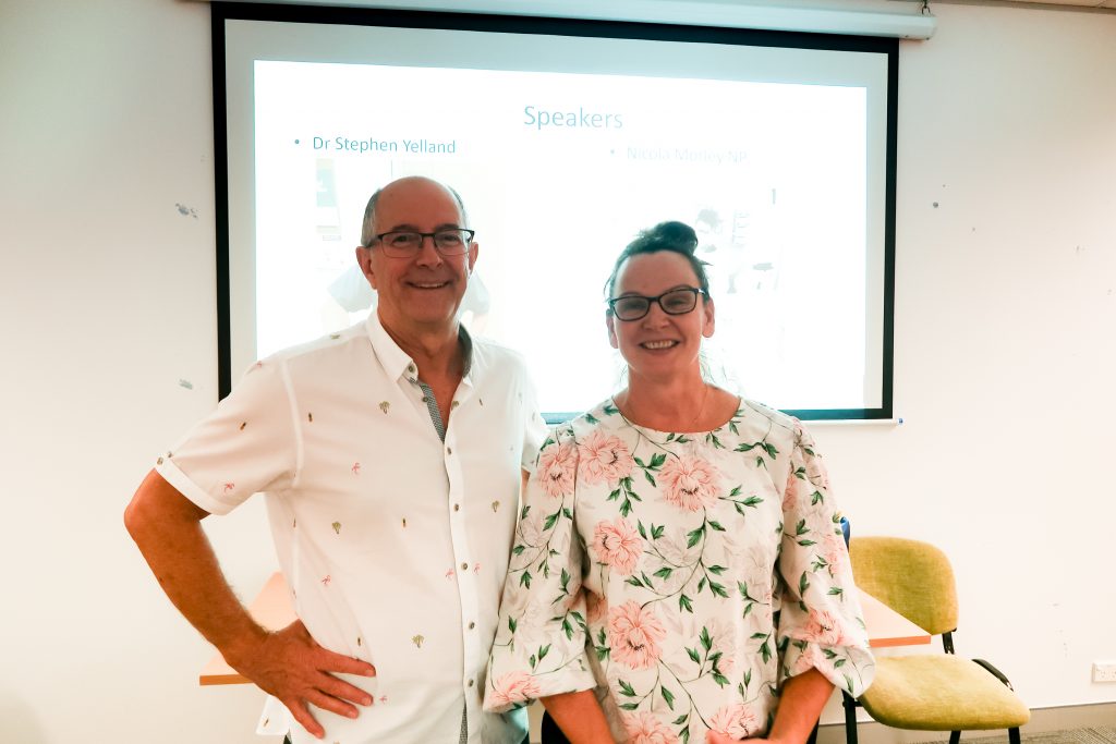 Dr Stephen Yelland (sole provider)and Nicola Morley Nurse Practitioner 