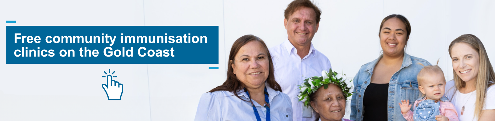 Free Community Immunisation Clinics on the GC